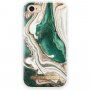iDeal Of Sweden carcasă model marmură pentru iPhone 6 / 6S / 7 / 8 / SE (2020/2022) - auriu-verde
