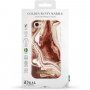 iDeal Of Sweden carcasă model marmură pentru iPhone 6 / 6S / 7 / 8 / SE (2020/2022) - roșu-auriu