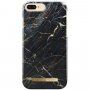 iDeal Of Sweden carcasă model marmură pentru iPhone 6 Plus / 6S Plus / 7 Plus / 8 Plus - negru-auriu