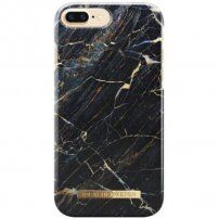 iDeal Of Sweden carcasă model marmură pentru iPhone 6 Plus / 6S Plus / 7 Plus / 8 Plus - negru-auriu