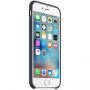 Carcasă originală din silicon, pentru Apple iPhone 6S - gri carbon