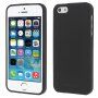 Mercury Goospery carcasă mată din plastic moale pentru iPhone 5 / 5S / SE (2016) - negru