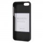 Mercury Goospery carcasă mată din plastic moale pentru iPhone 5 / 5S / SE (2016) - negru