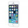 Mercury Goospery carcasă mată din plastic moale pentru iPhone 5 / 5S / SE (2016) - alb