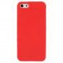 Mercury Goospery carcasă mată din plastic moale pentru iPhone 5 / 5S / SE (2016) - roșu