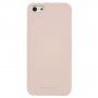Mercury Goospery carcasă mată din plastic moale pentru iPhone 5 / 5S / SE (2016) - bej