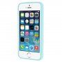 Mercury Goospery carcasă mată din plastic moale pentru iPhone 5 / 5S / SE (2016) - turcoaz