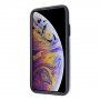 Carcasă cu textură șlefuită, pentru iPhone XR - gri