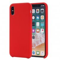 Carcasă în design original pentru iPhone XS Max - roșu