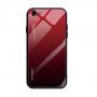 Carcasă cu partea din spate din sticlă pentru iPhone 7 / 8 / SE (2020/2022) - roșu