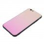 Carcasă cu partea din spate din sticlă pentru iPhone 6 / 6S - roz-auriu