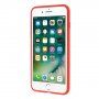 Carcasă din silicon cu inimă pentru iPhone 6 / 6S - roșu