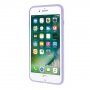 Carcasă din silicon cu inimă pentru iPhone 6 / 6S - liliac