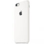 Carcasă originală din silicon, pentru Apple iPhone 6S - alb