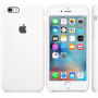 Carcasă originală din silicon, pentru Apple iPhone 6S - alb