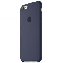 Carcasă originală din silicon, pentru Apple iPhone 6S - albastru închis
