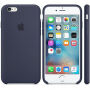 Carcasă originală din silicon, pentru Apple iPhone 6S - albastru închis