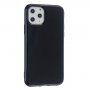 Carcasă lucioasă din plastic moale, pentru iPhone 11 Pro Max - negru