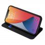 DUX DUCIS husă tip flip pentru iPhone 12 Pro Max - negru