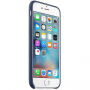Carcasă originală din piele, pentru Apple iPhone 6S Plus - albastru nocturn