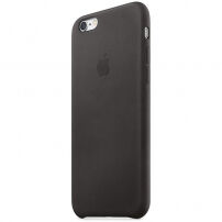 Carcasă originală din piele, pentru Apple iPhone 6S Plus - negru