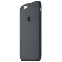 Carcasă originală din silicon, pentru Apple iPhone 6S Plus - gri carbon