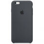 Carcasă originală din silicon, pentru Apple iPhone 6S Plus - gri carbon