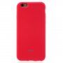 Roar carcasă mată din plastic moale pentru iPhone 6 / 6S - fucsia