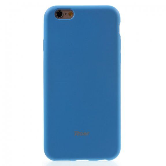 Roar carcasă mată din plastic moale pentru iPhone 6 / 6S - albastru
