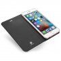 DUX DUCIS husă tip flip pentru iPhone 5 / 5S / SE (2016) - gri închis,