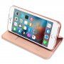 DUX DUCIS husă tip flip pentru iPhone 6 / 6S - roz-auriu