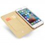 DUX DUCIS husă tip flip pentru iPhone 6 / 6S - auriu