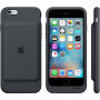 Carcasă originală Smart Battery Case, cu baterie, pentru Apple iPhone 6 / 6S - gri carbon