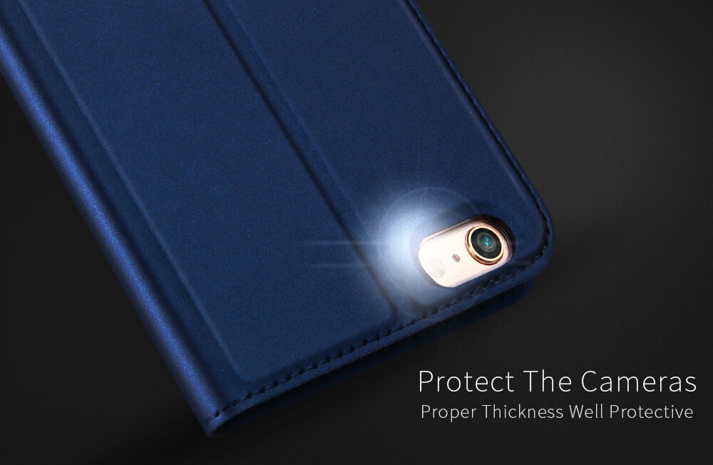 DUX DUCIS husă tip flip pentru iPhone 6 Plus / 6S Plus - gri închis,