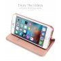 DUX DUCIS husă tip flip pentru iPhone 6 Plus / 6S Plus - gri închis,