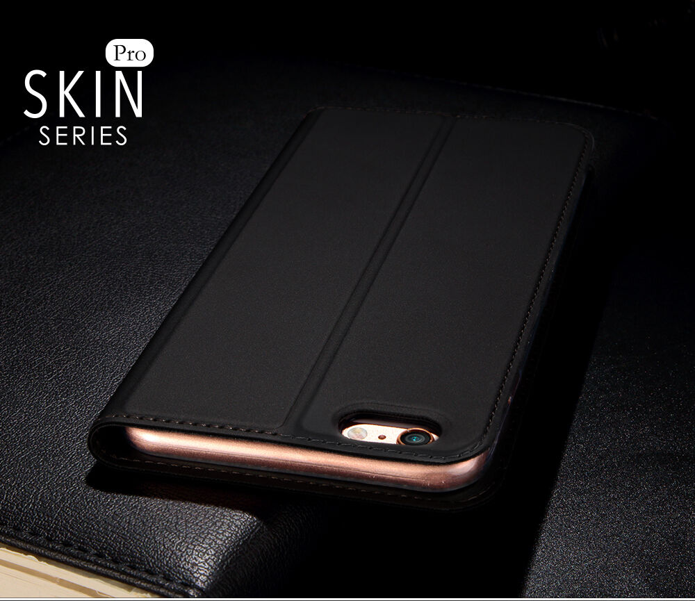 DUX DUCIS husă tip flip pentru iPhone 6 Plus / 6S Plus - gri închis,
