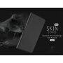DUX DUCIS husă tip flip pentru iPhone 5 / 5S / SE (2016) - gri închis,