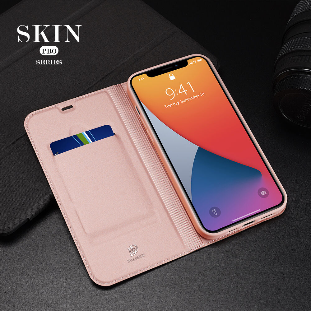 DUX DUCIS husă tip flip pentru iPhone 12 Pro Max - negru DUX DUCIS husă tip flip pentru iPhone 12 Pro Max - negru