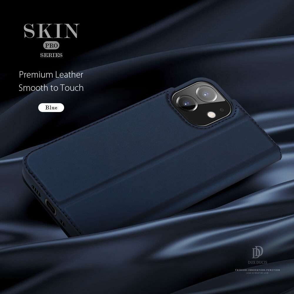 DUX DUCIS husă tip flip pentru iPhone 12 mini - negru