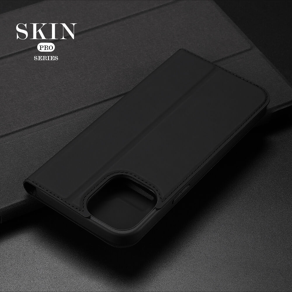 DUX DUCIS husă tip flip pentru iPhone 12 mini - negru