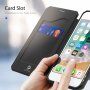 DUX DUCIS husă tip flip pentru iPhone 7 / 8 / SE (2020/2022) - negru