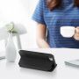 DUX DUCIS husă tip flip pentru iPhone 7 / 8 / SE (2020/2022) - negru