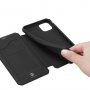Dux Ducis husă tip portofel pentru iPhone 11 - negru