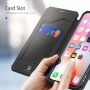 Dux Ducis husă tip portofel pentru iPhone XS Max - negru