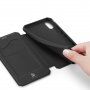 Dux Ducis husă tip portofel pentru iPhone XS Max - negru