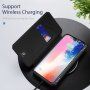 Dux Ducis husă tip portofel pentru iPhone XS Max - negru
