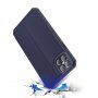 DUX DUCIS husă tip flip pentru iPhone 12 Pro Max - albastru închis