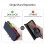 DUX DUCIS husă tip flip pentru iPhone 12 Pro Max - albastru închis