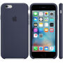 Carcasă originală din silicon, pentru Apple iPhone 6S Plus - albastru nocturn
