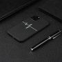 Carcasă grafic EKG din plastic moale pentru iPhone 11 Pro Max - negru